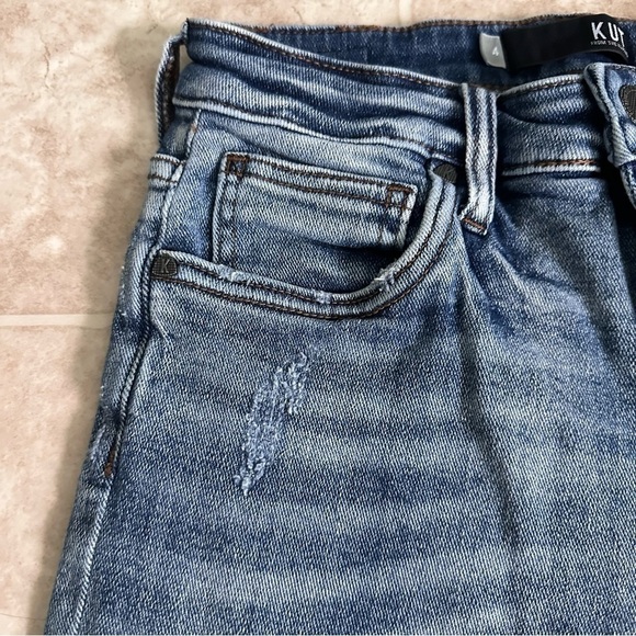 KUT from the Kloth Rachael Fab Ab Mom‎ Jean High Rise Straight Size 4 - Picture 4 of 11